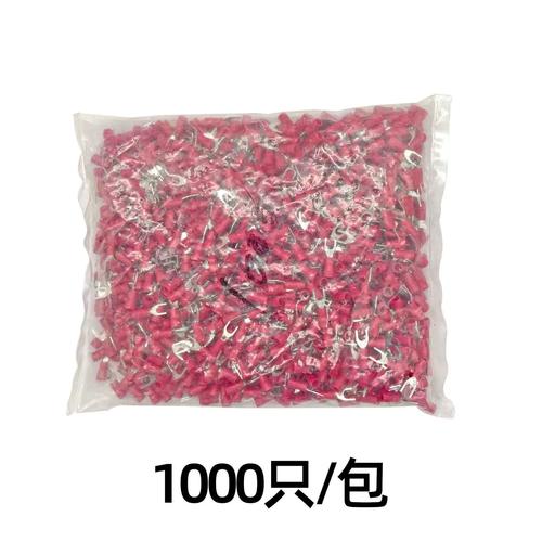 红色U型与圆型接线扣 五金件接线端子的全面解析
